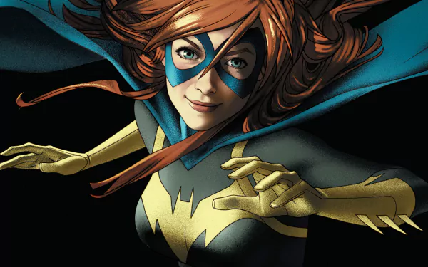 aqua eyes brown hair DC Comics Comic Batgirl HD Desktop Wallpaper | Background Image