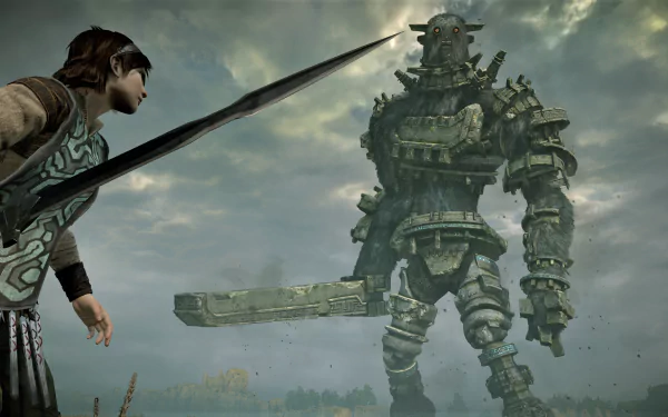 Shadow of the Colossus video game Shadow Of The Colossus (2018) HD Desktop Wallpaper | Background Image