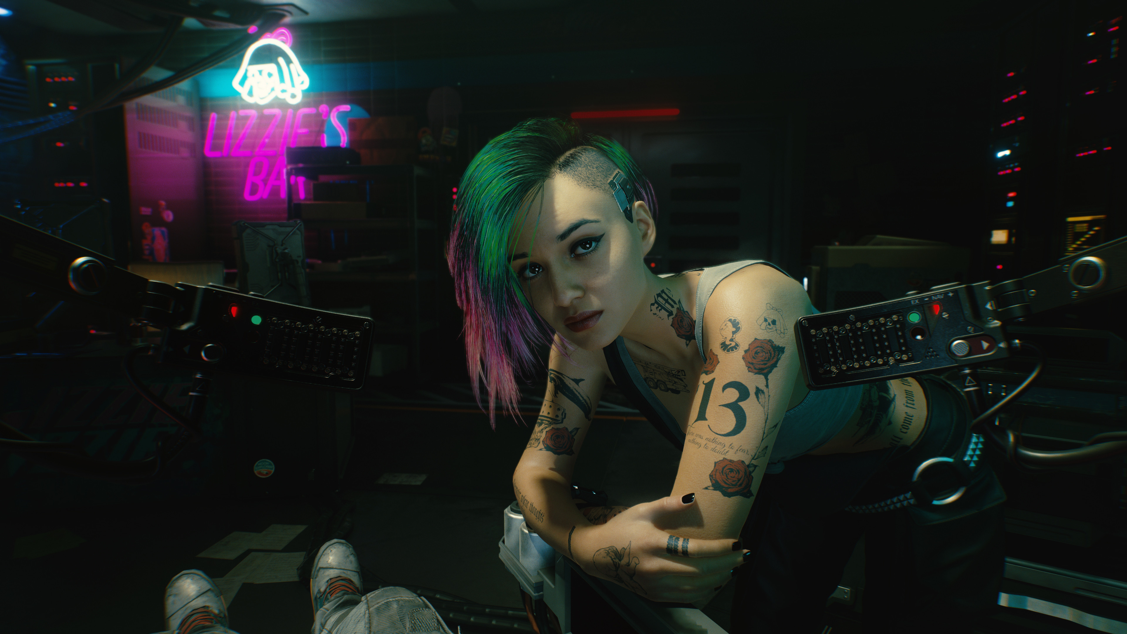 Cyberpunk 2077 Female Ultra HD Desktop Background Wallpaper for 4K