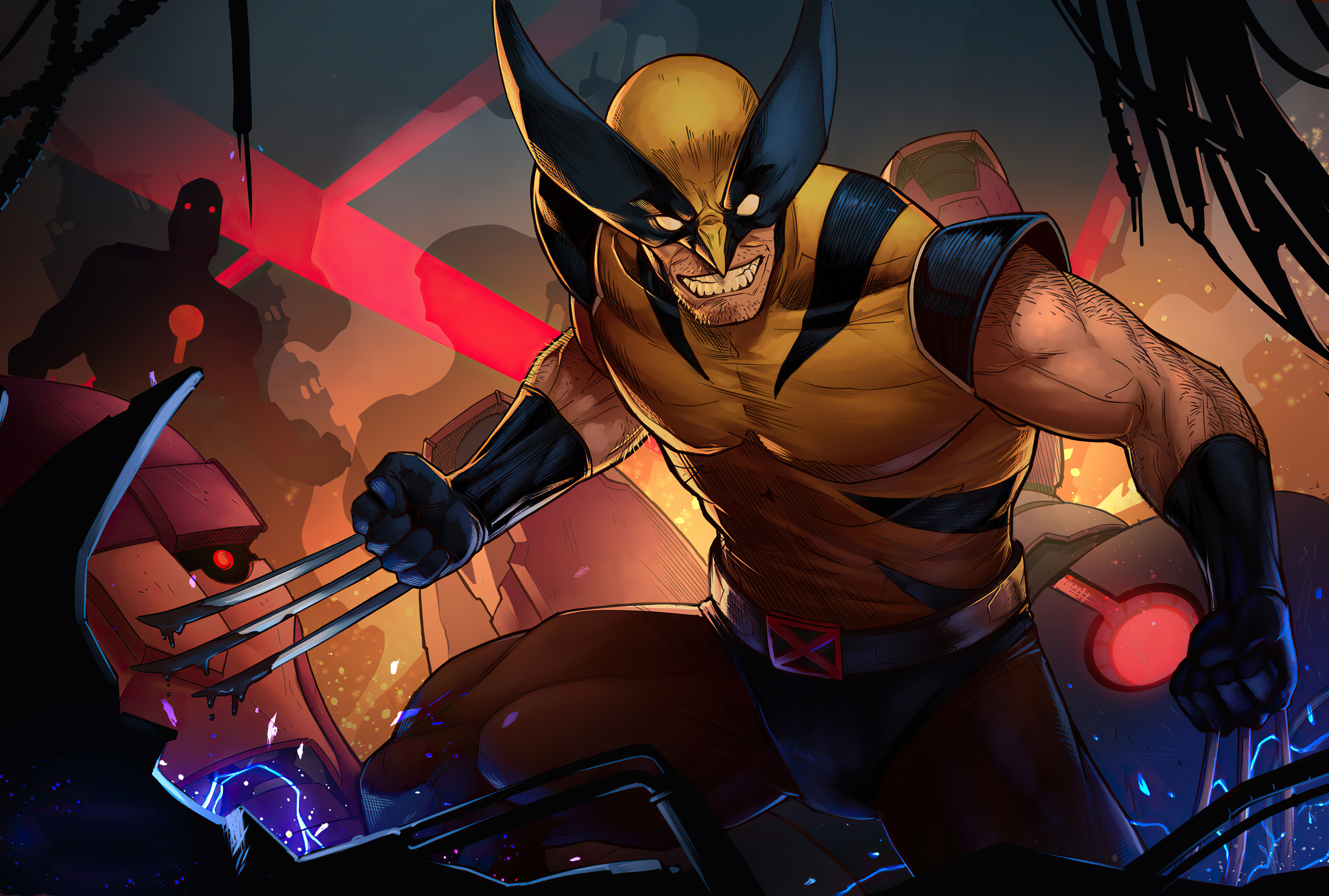 Wolverine 4k Ultra HD Wallpaper by Kenneth Barahona