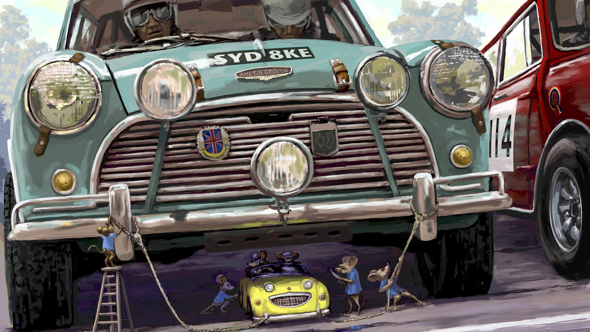 Vehicles Austin Cooper HD Wallpaper | Background Image
