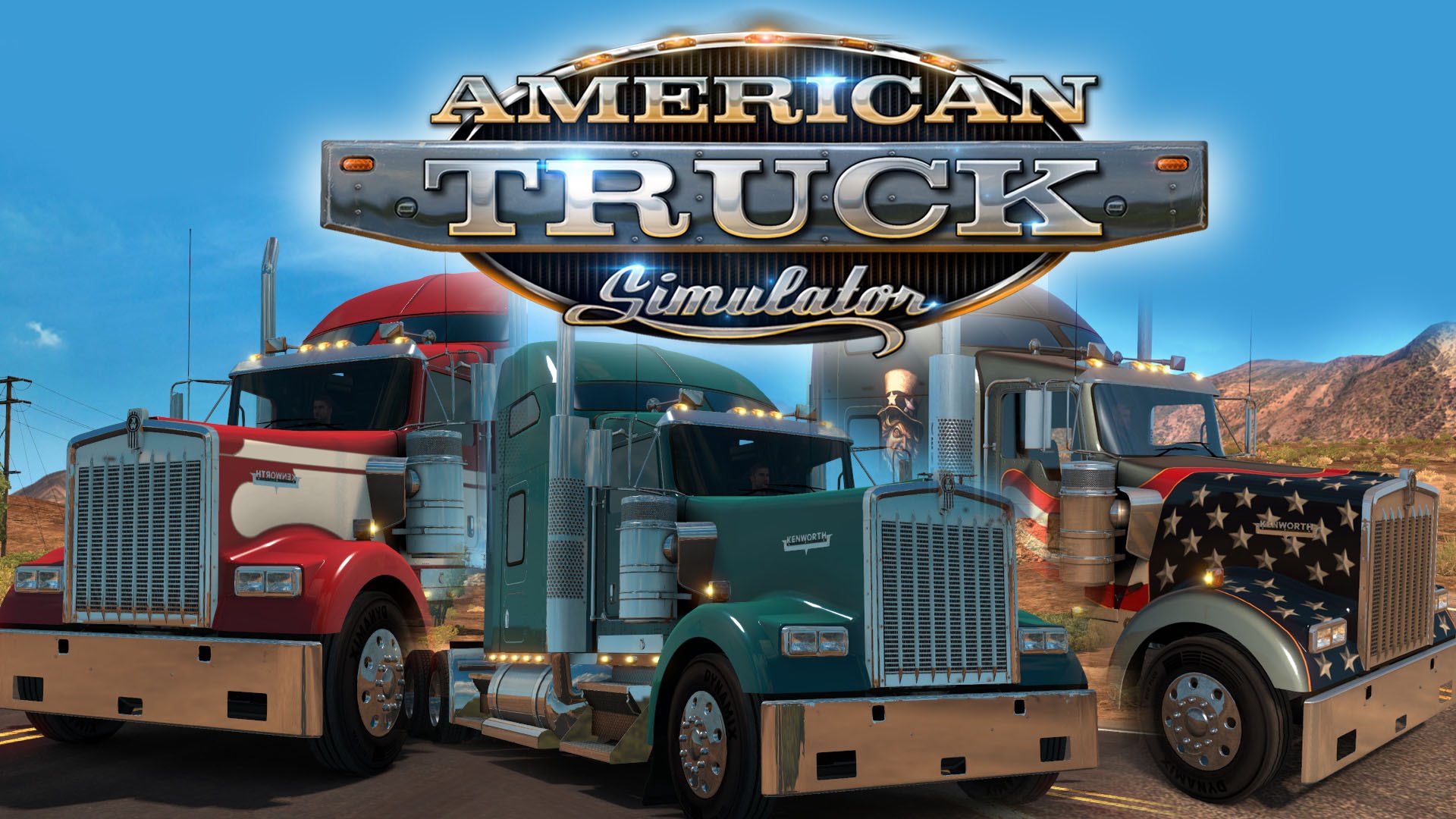 American Truck Simulator Hd Wallpaper Background Image 1920x1080
