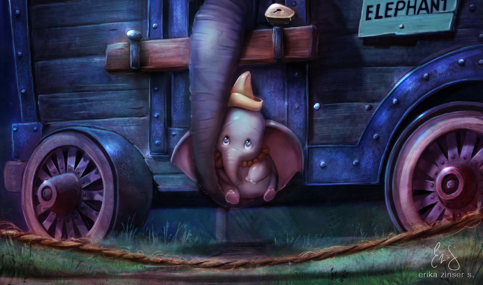 Download Dumbo Movie Dumbo (1941) HD Wallpaper by Erika Zinser S.