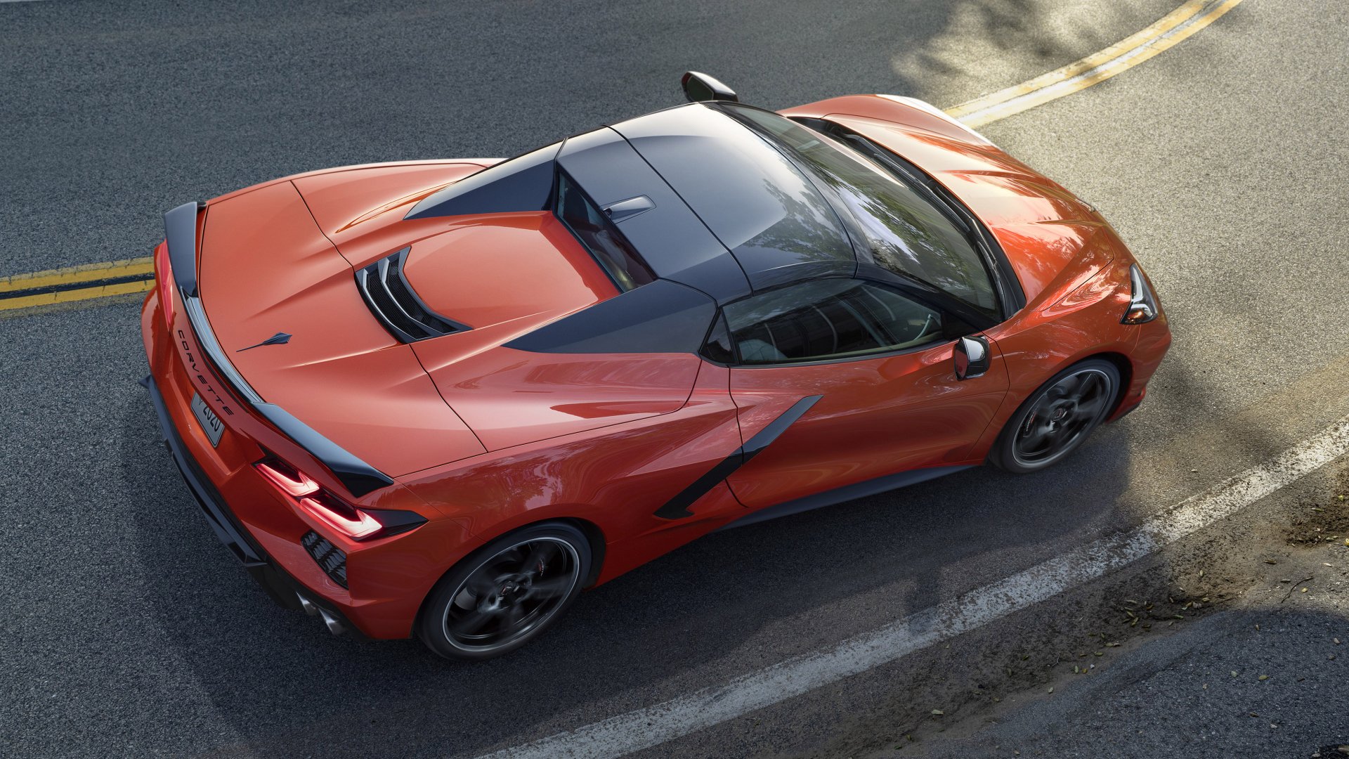 Download Supercar Car Chevrolet Chevrolet Corvette Vehicle Chevrolet Corvette (C8) HD Wallpaper