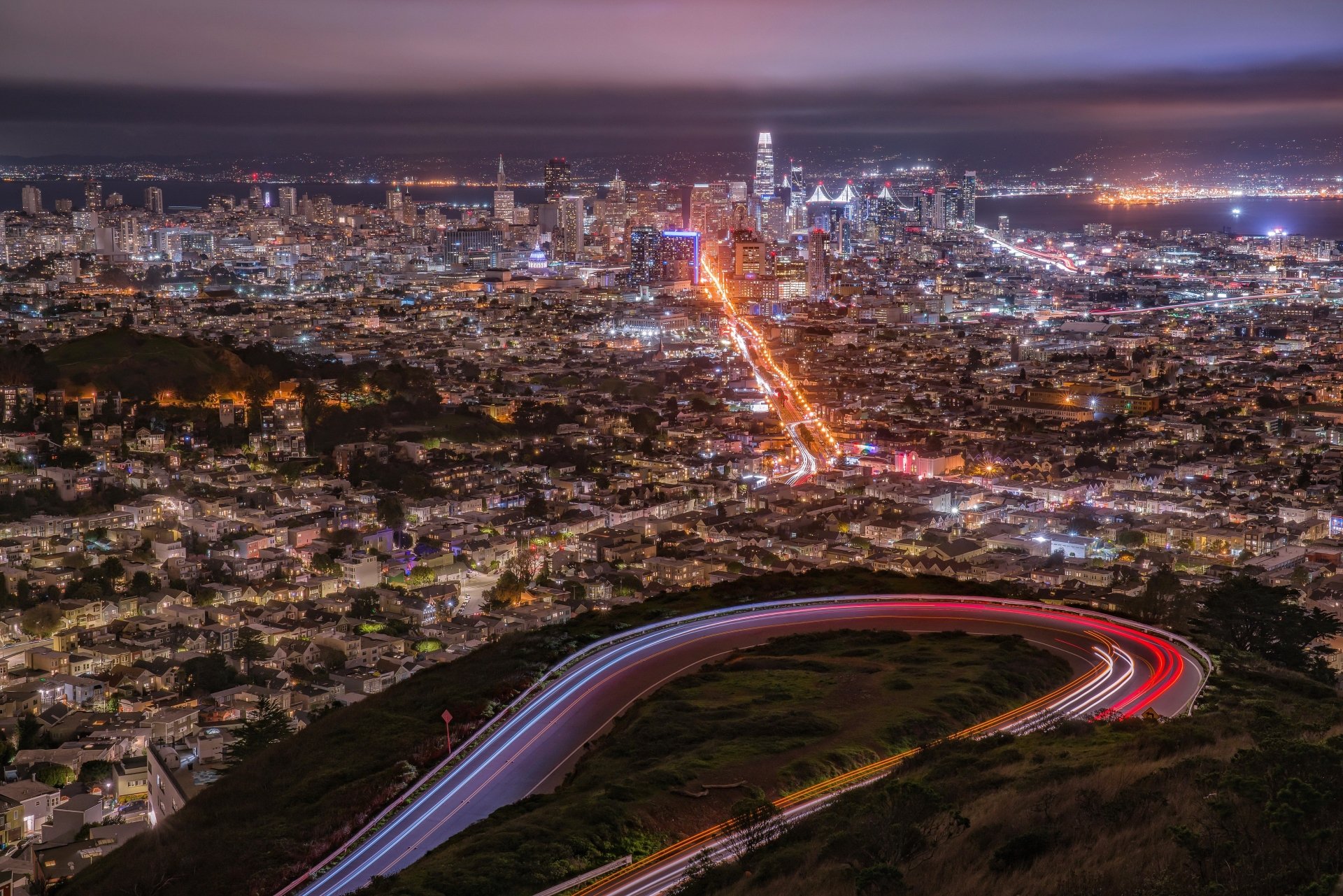 Download Time Lapse USA Cityscape Night City Man Made San Francisco 4k ...