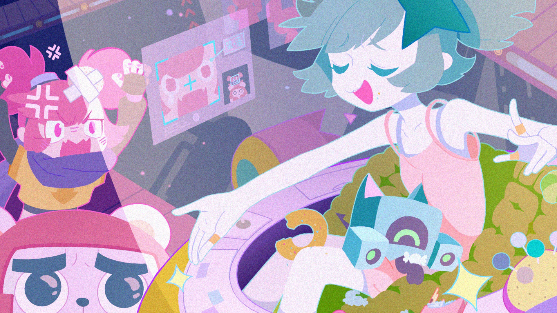 Download Video Game Muse Dash HD Wallpaper | 1920x1080 | Wallpaper Abyss