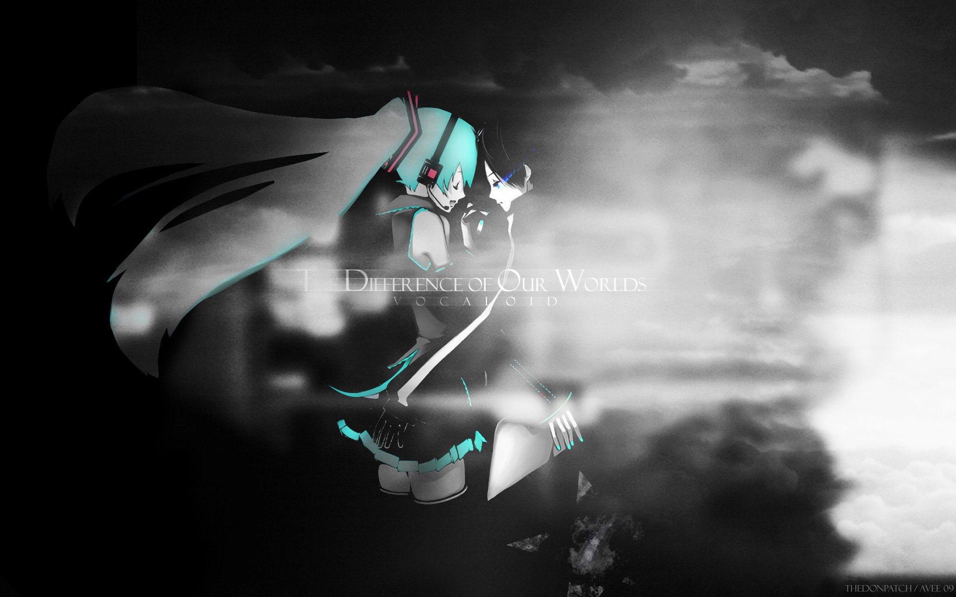Download Hatsune Miku Vocaloid Anime Black Rock Shooter HD Wallpaper