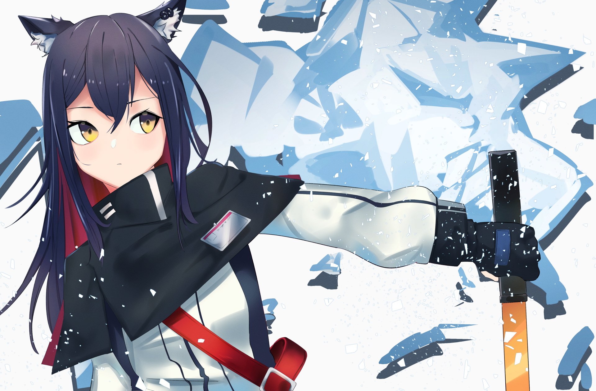 Download Texas (Arknights) Video Game Arknights 4k Ultra HD Wallpaper by 青おに