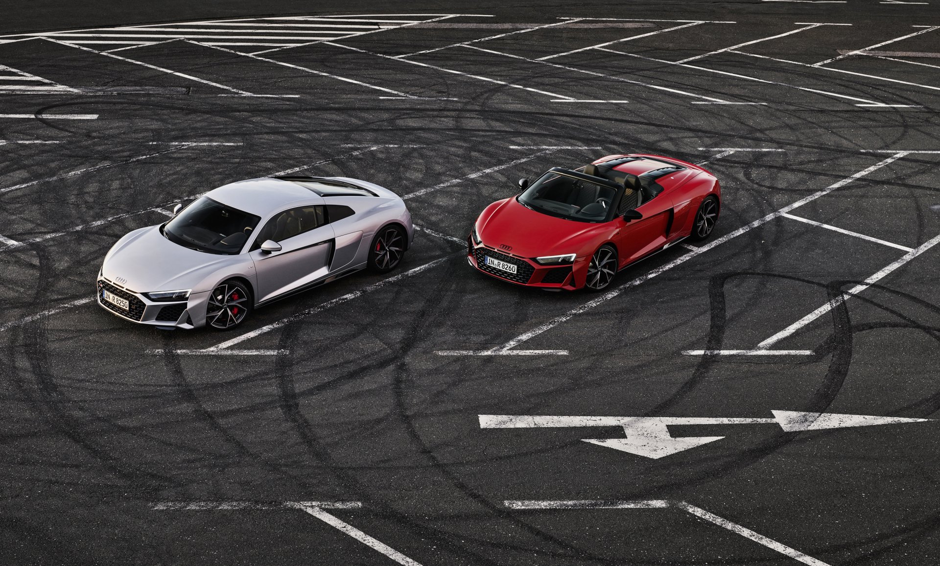 Download Supercar Cabriolet Silver Car Car Audi Audi R8 Vehicle Audi R8 ...