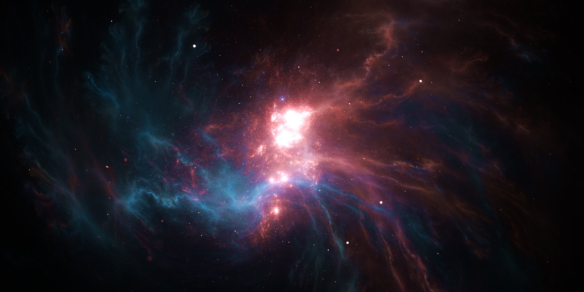 4000x2000 Sci Fi Nebula Wallpaper Background Image. 