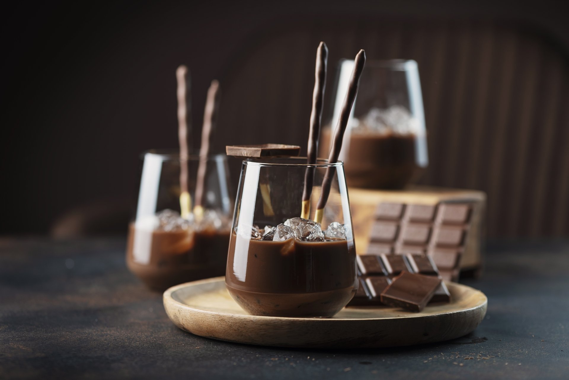 Download Chocolate Alcohol Food Drink 4k Ultra HD Wallpaper by Oxana Denezhkina