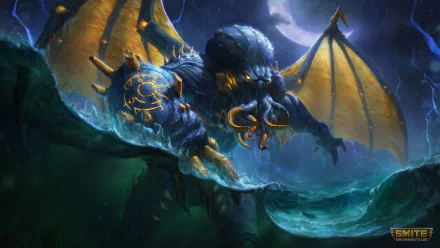 Cthulhu (Smite) video game Smite HD Desktop Wallpaper | Background Image
