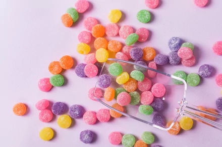  Sugar Gumdrop Candy And Scoop by Sarah Pflug