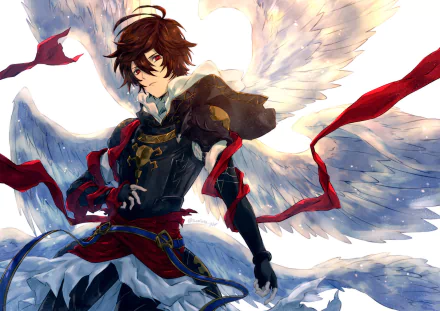 Sandalphon (Granblue Fantasy) Anime Granblue Fantasy HD Desktop Wallpaper | Background Image