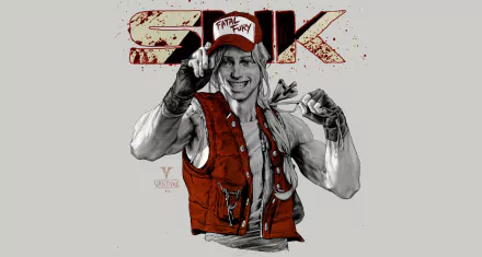 Terry Bogard video game Fatal Fury HD Desktop Wallpaper | Background Image