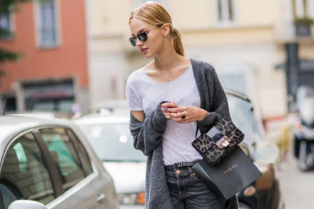 model Russian sunglasses handbag blonde Sasha Luss woman mood HD Desktop Wallpaper | Background Image