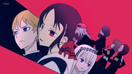 Yu Ishigami Chika Fujiwara Kei Shirogane Miyuki Shirogane Kaguya Shinomiya Anime Kaguya-sama: Love is War HD Desktop Wallpaper | Background Image