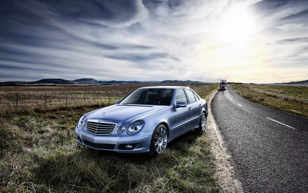 vehicle Mercedes-Benz E-Class HD Desktop Wallpaper | Background Image