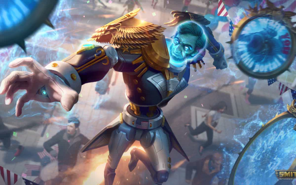 Janus (Smite) video game Smite HD Desktop Wallpaper | Background Image