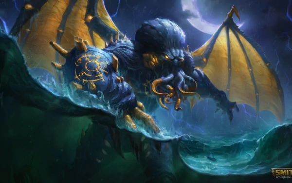 Cthulhu (Smite) video game Smite HD Desktop Wallpaper | Background Image
