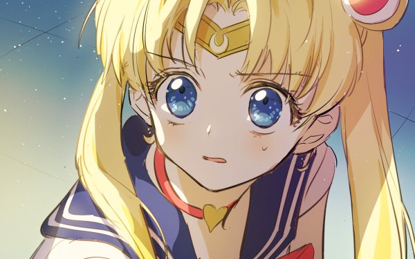 Anime Sailor Moon Usagi Tsukino Blonde Blue Eyes HD Wallpaper | Background Image