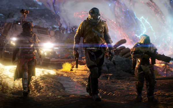 Outriders video game HD Desktop Wallpaper | Background Image