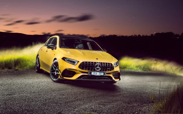 vehicle Mercedes-Benz AMG A45 HD Desktop Wallpaper | Background Image