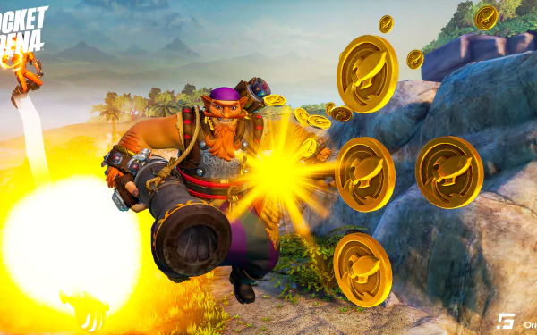 video game Rocket Arena HD Desktop Wallpaper | Background Image