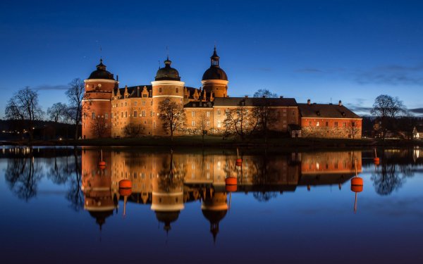 Man Made Castle Castles Gripsholm Castle Sweden Mariefred HD Wallpaper | Background Image