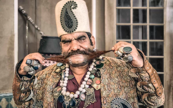 moustache man beard HD Desktop Wallpaper | Background Image