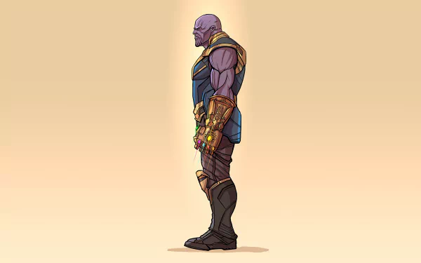 Comic Thanos HD Desktop Wallpaper | Background Image