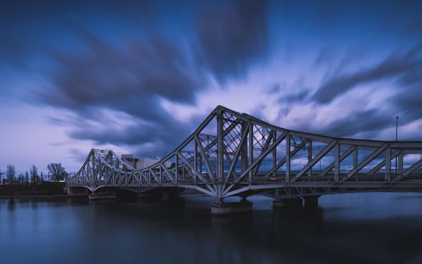 Lyon man made bridge HD Desktop Wallpaper | Background Image