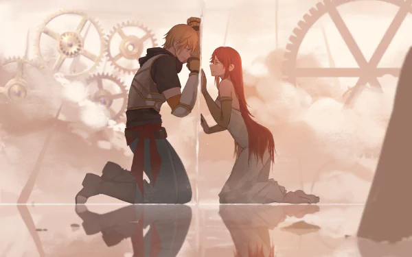 Jaune Arc Pyrrha Nikos Anime RWBY HD Desktop Wallpaper | Background Image