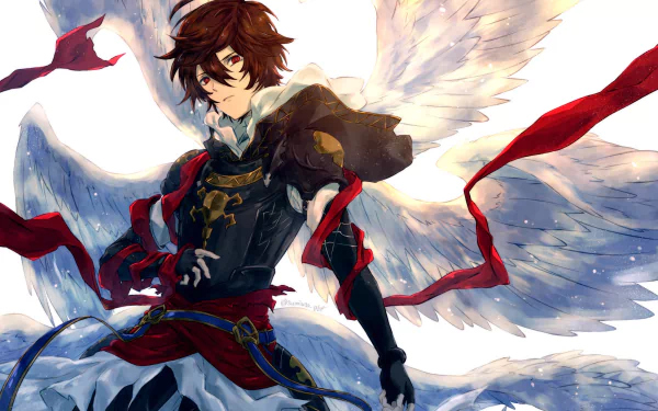 Sandalphon (Granblue Fantasy) Anime Granblue Fantasy HD Desktop Wallpaper | Background Image