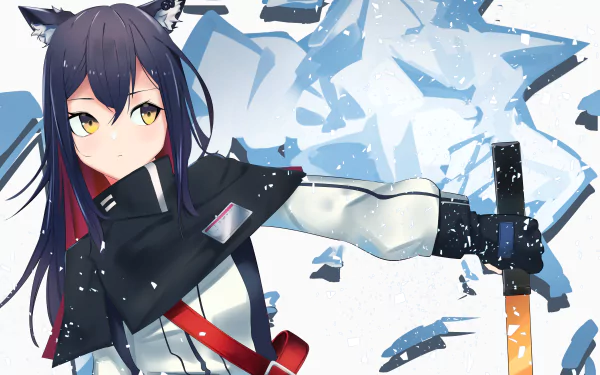 Texas (Arknights) video game Arknights HD Desktop Wallpaper | Background Image