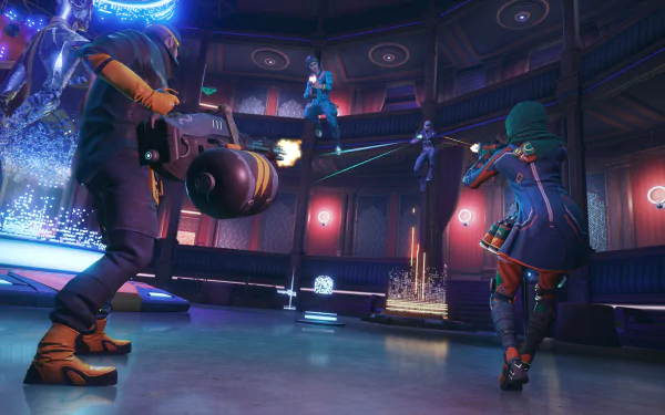 video game Hyper Scape HD Desktop Wallpaper | Background Image