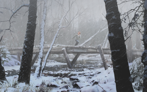 Video Game The Last Of Us The Last of Us Winter Tree Snow HD Wallpaper | Background Image