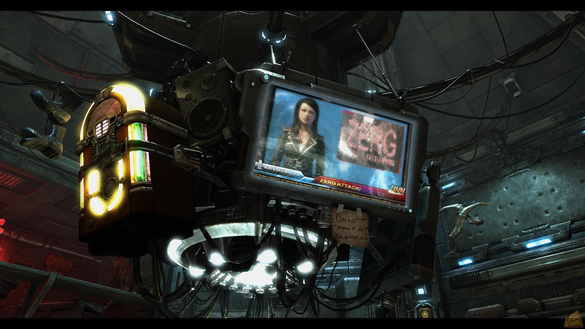 Starcraft video game desktop wallpaper