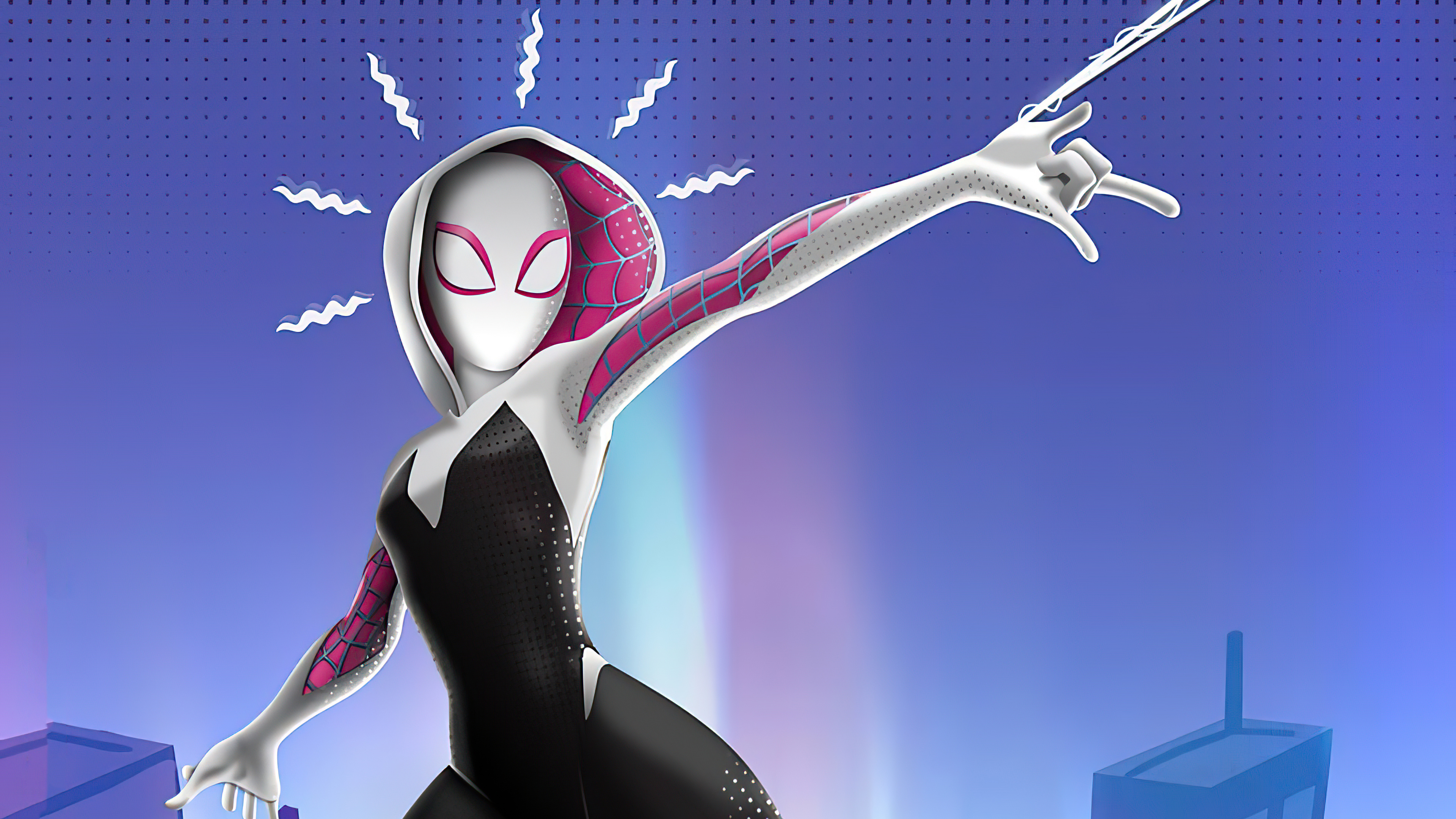 Spider-Gwen 4k Ultra HD Wallpaper by Atharva Jumde