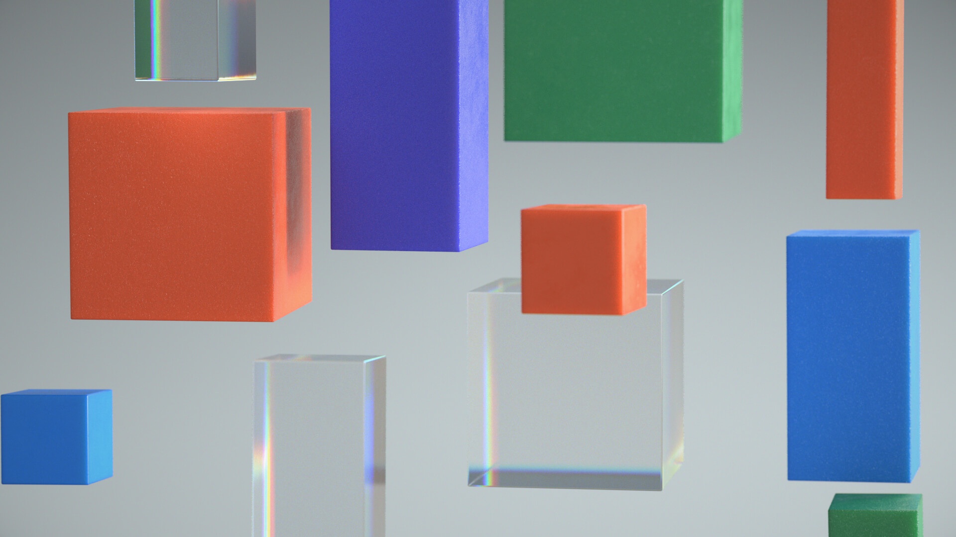 Download 3D Abstract Cube HD Wallpaper