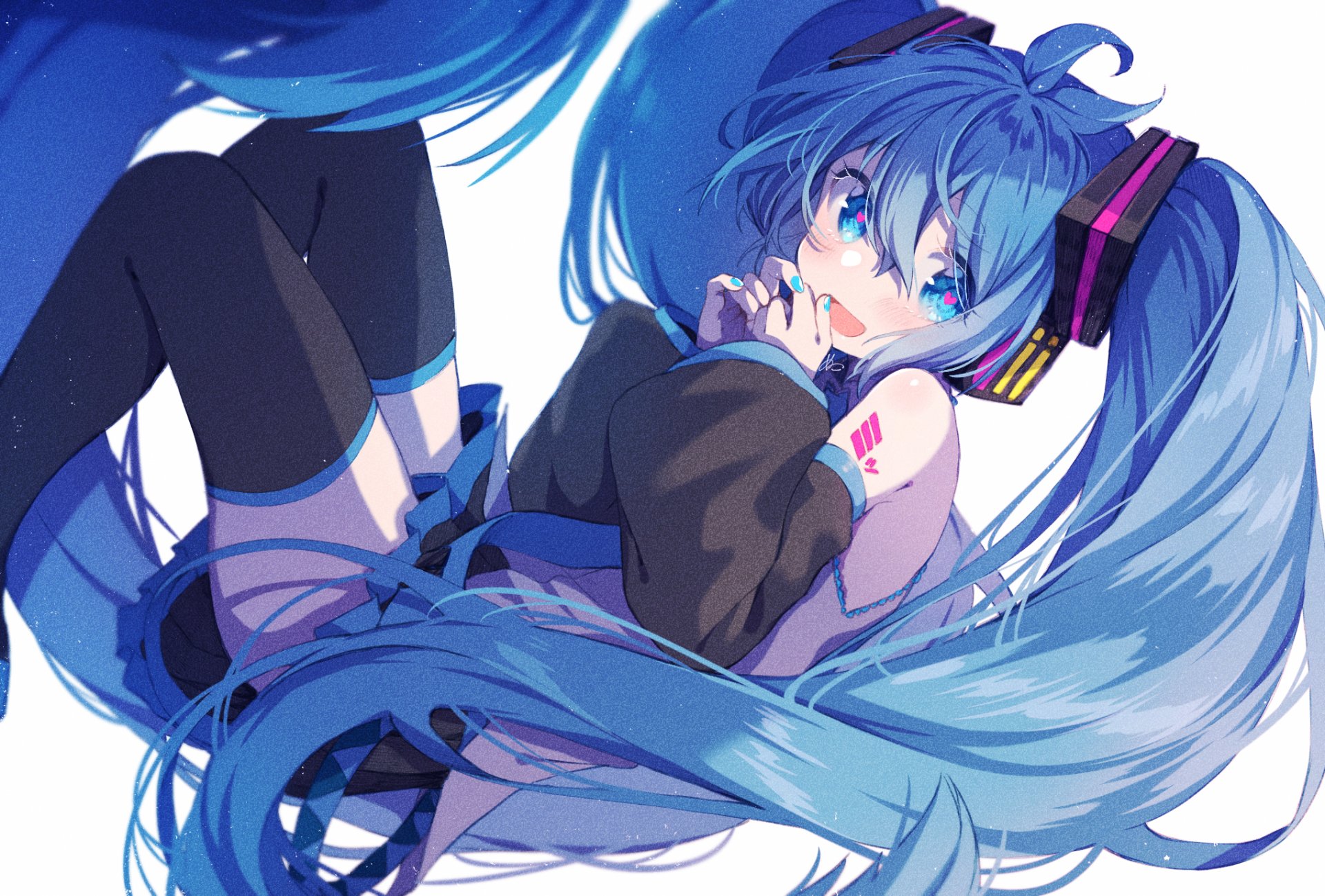 Download Hatsune Miku Anime Vocaloid HD Wallpaper by 具は煮るｻﾝ