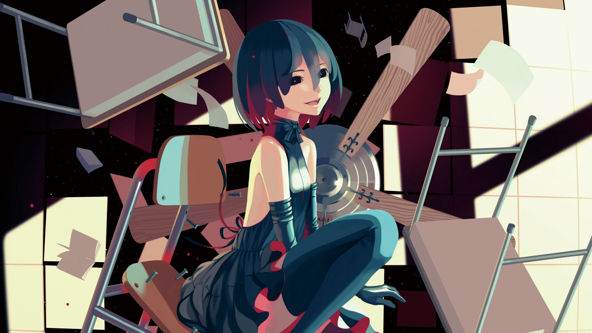 Ougi Oshino — Paper & Chairs | Monogatari: Whispering Chaos | 2K Ougi ...