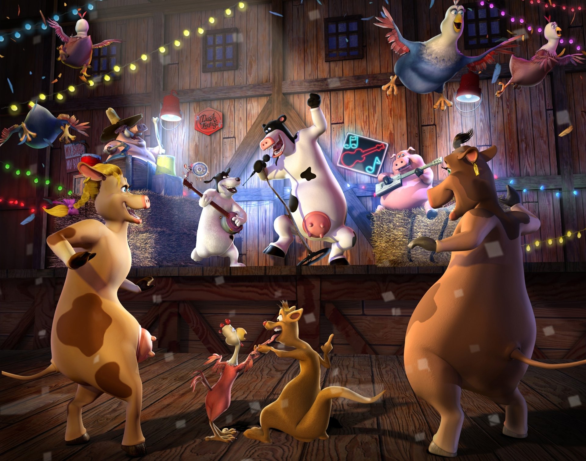 Download Movie Barnyard HD Wallpaper
