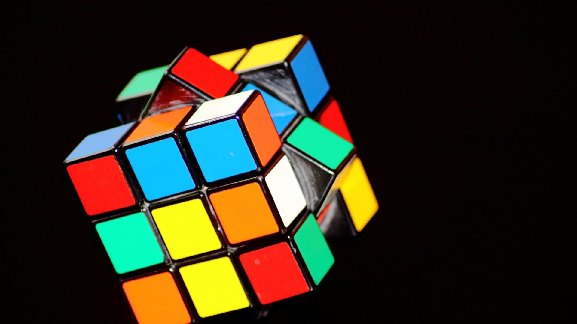 Download Colorful Puzzle Man Made Rubik's Cube 4k Ultra HD Wallpaper
