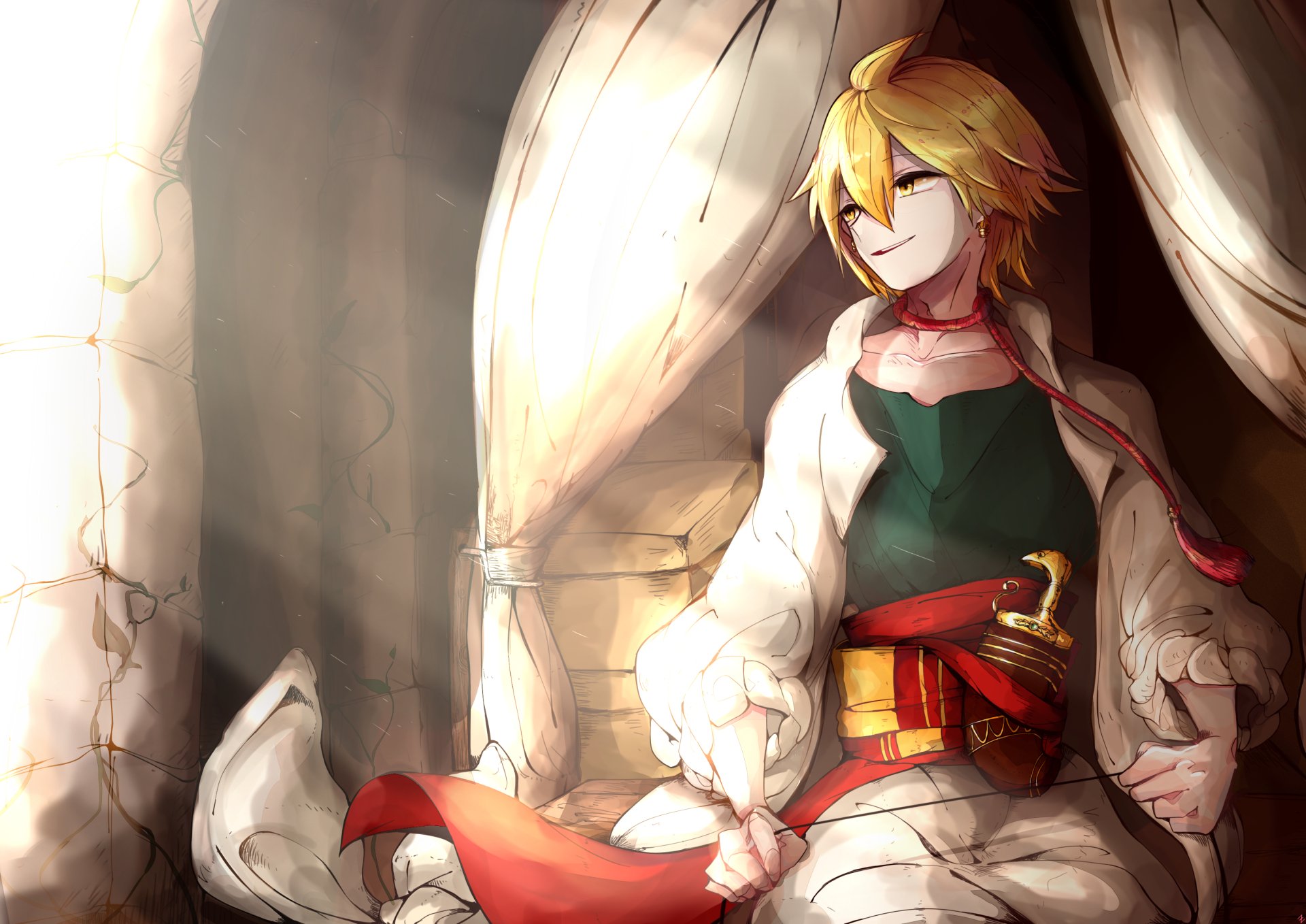 Download Alibaba Saluja Anime Magi: The Labyrinth Of Magic HD Wallpaper