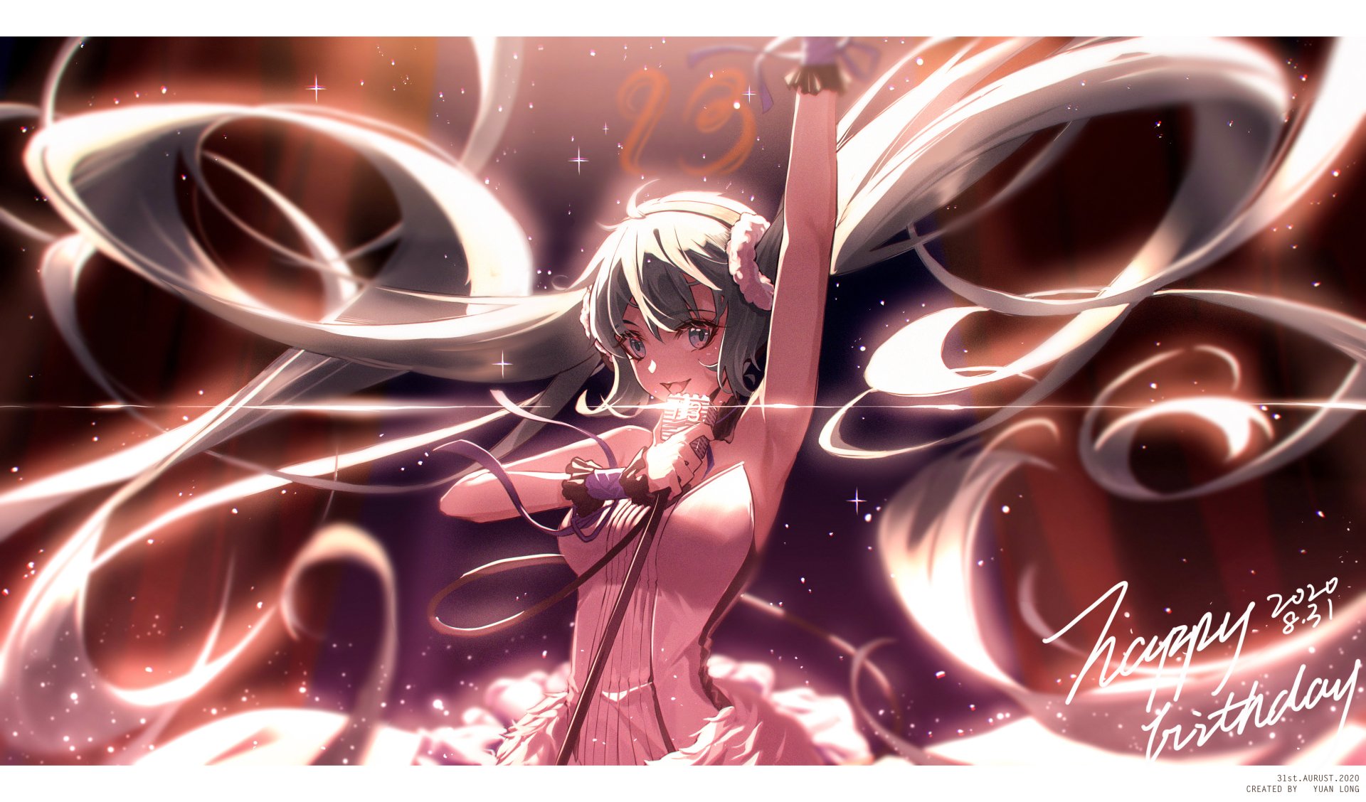 Download Hatsune Miku Anime Vocaloid HD Wallpaper by 鼋龍