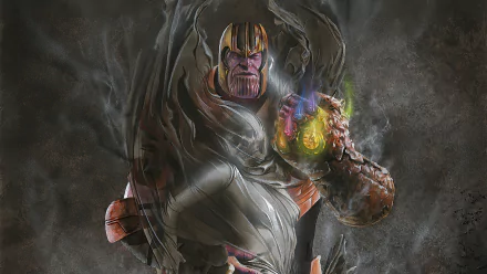 Infinity Gauntlet Comic Thanos HD Desktop Wallpaper | Background Image