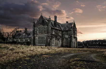 abandoned nature man made house HD Desktop Wallpaper | Background Image