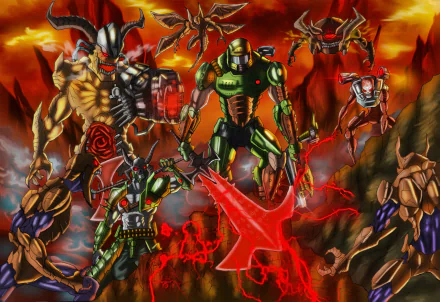 video game DOOM Eternal HD Desktop Wallpaper | Background Image