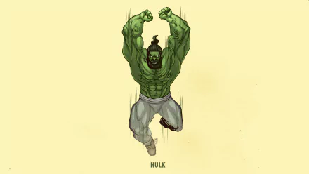Comic Hulk HD Desktop Wallpaper | Background Image